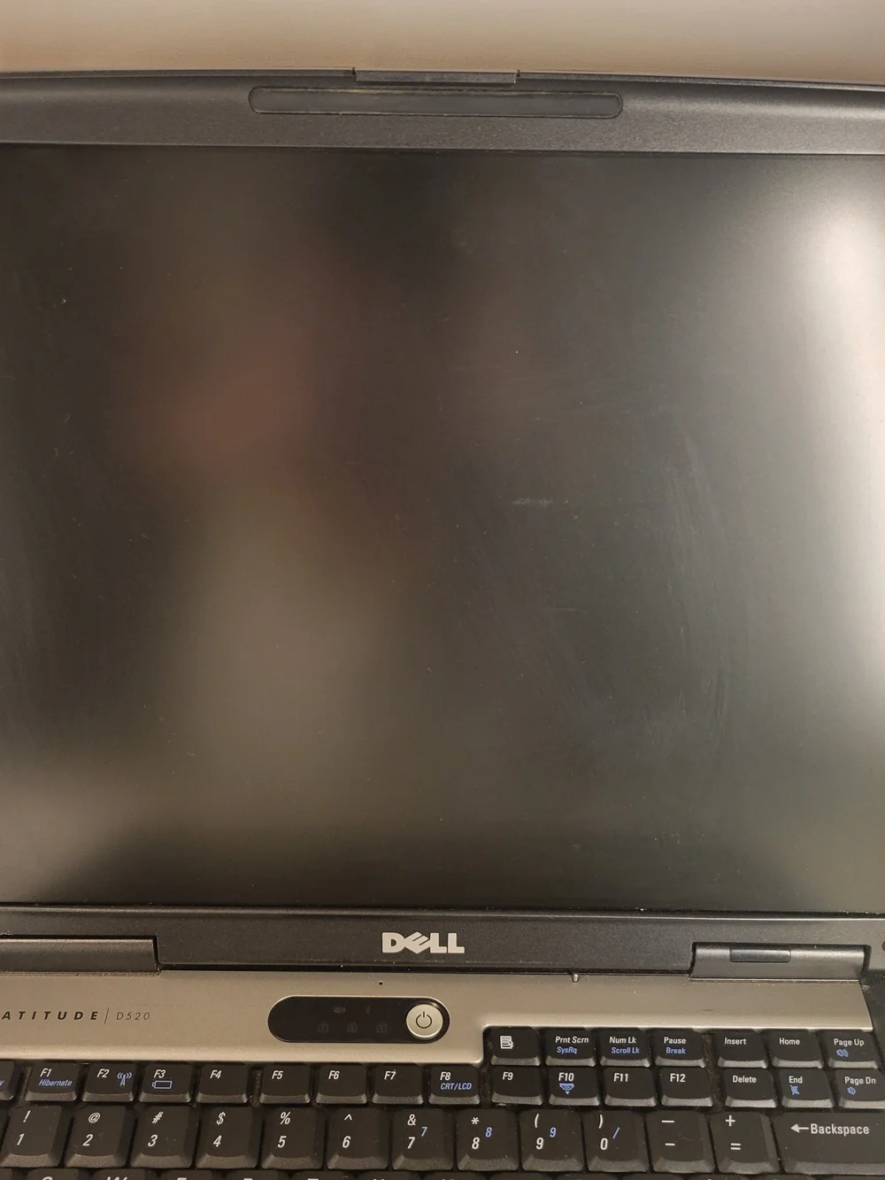 Dell Latitude D520 Vintage Laptop | Model PP17L | Untested For Parts / Repair